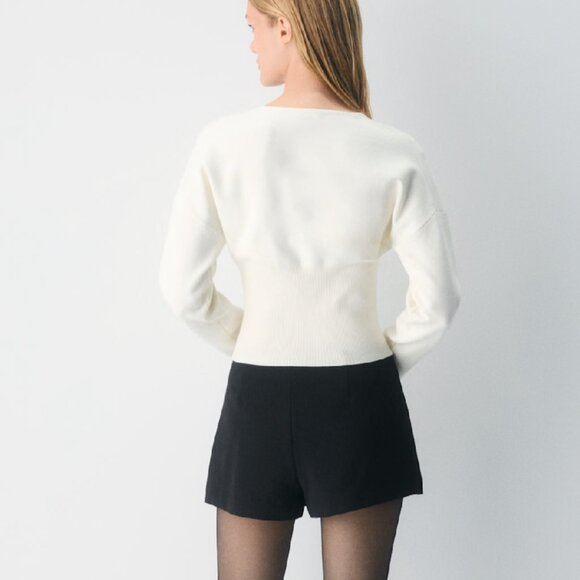 Aritzia Wilfred Golightly Cardigan in Light Burch - Picture 5 of 8